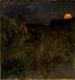 Wschód księżyca nad wydmami - Eilif Peterssen — widok dzieła