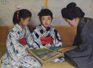 Le livre d'images - Lilla Cabot Perry — widok dzieła