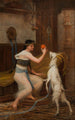 Esmeralda - Lionel Royer — widok dzieła
