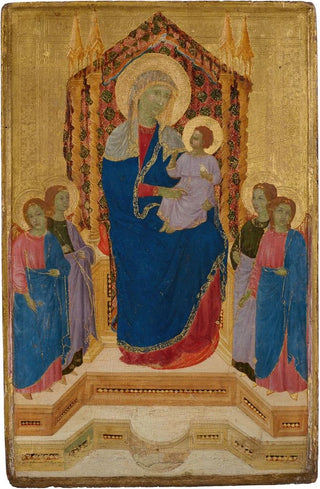 Lippo Di Benivieni - The Madonna and Child enthroned with Four Angels.webp