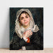 Reprodukcja obrazu Lise w białym szaliku - Pierre-Auguste Renoir