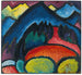 litografia niebieska Łódź - Wassily Kandinsky — widok dzieła