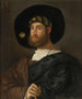 Portret mężczyzny z brodą i mieczem - Szkoła Lombarda — widok dzieła