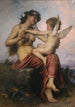 Cupidon capturé - Léon Jean-Basile Perrault — widok dzieła