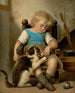 Nieprzytomny śpiący - Léon Jean-Basile Perrault — widok dzieła