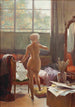Model artysty - Léon Auguste César Hodebert — widok dzieła