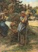 Faneuse ou Fenaison - Léon Augustin Lhermitte — widok dzieła