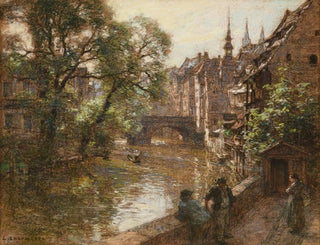 Lon Augustin Lhermitte - Le pont de Nuremberg.webp
