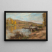 Quai au Sable Chartres - Léon Augustin Lhermitte — oprawiony obraz na ścianie