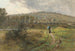 Nadchodząca burza - Léon Augustin Lhermitte — widok dzieła