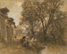 z widokiem na Saint-Bonnet koło Bourges - Léon Augustin Lhermitte — widok dzieła