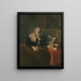 La Songeuse - Léon Bartholomé — oprawiony obraz na ścianie