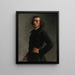 portret Monsieur Allard - Léon Bonnat — oprawiony obraz na ścianie