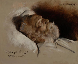 Lon Bonnat - Victor Hugo sur son lit de mort.webp