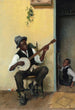 Le joueur de banjo - Léon Delachaux — widok dzieła