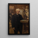 L'atelier du sculpteur Henri Allouard - Léon Eugène Maxime Faivre — oprawiony obraz na ścianie