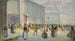 Les Halles, Paryż - Léon Lemaitre — widok dzieła