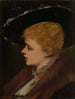 portret kobiety - Léon Lucien Goupil — widok dzieła