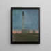 Latarnia morska w Ostend o wschodzie słońca - Léon Spilliaert — oprawiony obraz na ścianie