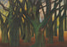 Zielone Drzewa - Léon Spilliaert — widok dzieła