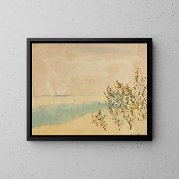 pejzażowy - Léon Spilliaert — oprawiony obraz na ścianie
