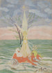 Figury Neptuna i morza - Léon Spilliaert — widok dzieła