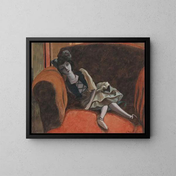 Pop - Léon Spilliaert — oprawiony obraz na ścianie