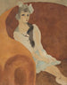 Lalka na fotelu - Léon Spilliaert — widok dzieła