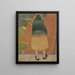 Pêcheuse - Léon Spilliaert — oprawiony obraz na ścianie