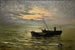 Le départ pour la pêche à Berck-sur-Mer - Lonie Marie Hécart — widok dzieła