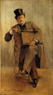 Portret Georges'a Courteline'a 1858-1929 - Léopold Stevens — widok dzieła