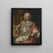 Samuel Kerhielm de Margretelund zmarł w latach 1684-1768 - Lorens Pasch starszy — oprawiony obraz na ścianie