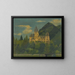 Château de Fischhorn niedaleko Zell am See - Lorenz Duregger — oprawiony obraz na ścianie