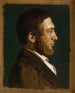 Portret malarza P. C. Skovgaard - Lorenz Frølich — widok dzieła