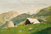 Construction du camp - Lorenzo Delleani — widok dzieła
