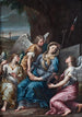 La Vierge en deuil au tombeau - Lorenzo Gramiccia — widok dzieła