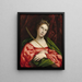 Świętej Katarzyny - Lorenzo Lotto — oprawiony obraz na ścianie