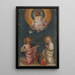 L'Intercession du Christ et de la Vierge - Lorenzo Monaco — oprawiony obraz na ścianie