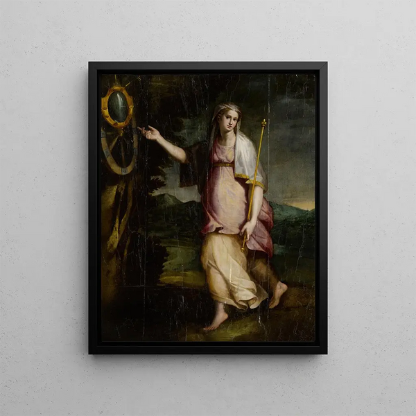 Lorenzo Sabatini - Allegorical Figure Probably Prudence.webp