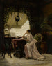 Marzenie w chińskim wnętrzu - Louis-Auguste-Georges Loustaunau — widok dzieła