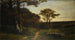 Les grands bois de Fenioux, Saintonge - Louis-Auguste Auguin — widok dzieła