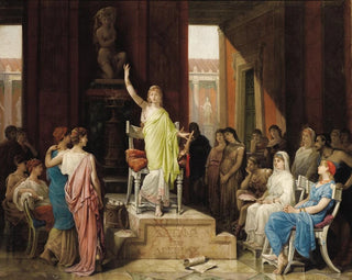 Sappho - Louis-Hector Leroux — widok dzieła
