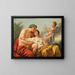 Bacchus i Ariadna - Louis-Jean-François Lagrenée — oprawiony obraz na ścianie