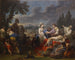 Dwie wdowy po wodzu indiańskim rywalizujące o zaszczyty stosu - Louis-Jean-François Lagrenée — widok dzieła