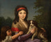 Portret Alexandrine Julie Vaudoyer, córki malarza i żony architekta Antoine'a Laurenta Vaudoyera - Louis-Jean-François Lagrenée — widok dzieła