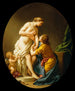 Pygmalion i Galatea - Louis-Jean-François Lagrenée — widok dzieła
