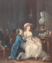 L'Amant écouté - Louis-Marin Bonnet — widok dzieła