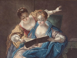 Les fins musiciens - Louis-Marin Bonnet — widok dzieła