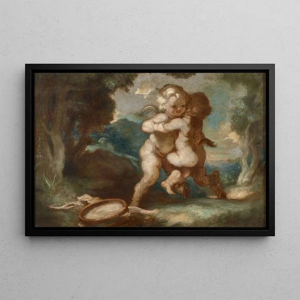 Louis Anquetin - Amour ail lutinant avec jeune faune.webp