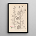 Herbier de la flore française Pl0032 - Louis Antoine Cusin — oprawiony obraz na ścianie